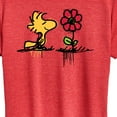 thumbnail image 3 of Peanuts - Woodstock Rose - Women's Short Sleeve Graphic T-Shirt, 3 of 6