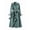 Green, variant on Trench Coat for Women Winter Coats Trench Windbreaker Fit Coat Solid Long Slim Jacket Winter Coats Navy Blue M
