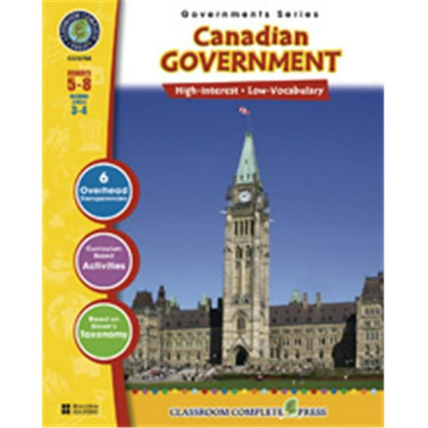 Classroom Complete Press CC5758 Gouvernement Canadien