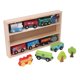 thumbnail image 1 of Juego De Tren De Madera, Juguetes De Tren De Madera Ligeros Y Aptos Para Niños, Diversión Sin Fin Con Caja De Presentación Para Niños, 1 of 7