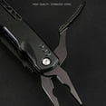 thumbnail image 4 of Camping Multitool Accessories Stocking Stuffers for Men Multi Tool Survival Gear with Axe Hammer Pliers Saw Screwdrivers Bottle Opener Whistle with Sheath for Hiking, Gifts for Men Dad Him Black, 4 of 5
