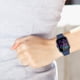 thumbnail image 5 of SmartWatch cuadrado 5.0 Bluetooth compatible con Bluetooth IP67 impermeable a prueba de agua Cuenta cardíaca ritmo cardíaco Oxígeno Sueño Seguimiento Fitness reloj inteligente azul sweethay EL005755-01B, 5 of 7
