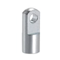 thumbnail image 1 of Unique Bargains Alloy M6x1 Female Thread 30mm Length Cylinder Clevis I Type Connector, 1 of 5