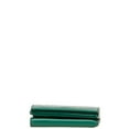 thumbnail image 3 of Pre-Owned Balenciaga logo tri-fold wallet in green leather for women. (Good), 3 of 11