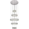 thumbnail image 1 of Elegant Lighting 3503G5LC Monroe Puce Led Intégrée Lustre Chromé, 1 of 4