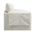 thumbnail image 4 of Single Swivel Sofa Coach Oversized Armchair for Living Room & Bedroom,40“ White Teddy, 4 of 8