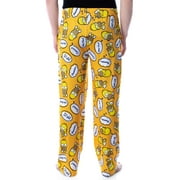 The Simpsons Mens Homer Simpson Bubble Thoughts Adult Loungewear Sleep Pajama Pants
