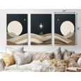 thumbnail image 6 of Boho Wall Decor, Nativity Scene Wall Art, Jesus in a Manger, Mid Century Canvas Wall Art Minimalist Jesus Wall Art Canvas Prints for Christmas Wall Decoration, Christian Wall Art Set of 3 12"x16", 6 of 6