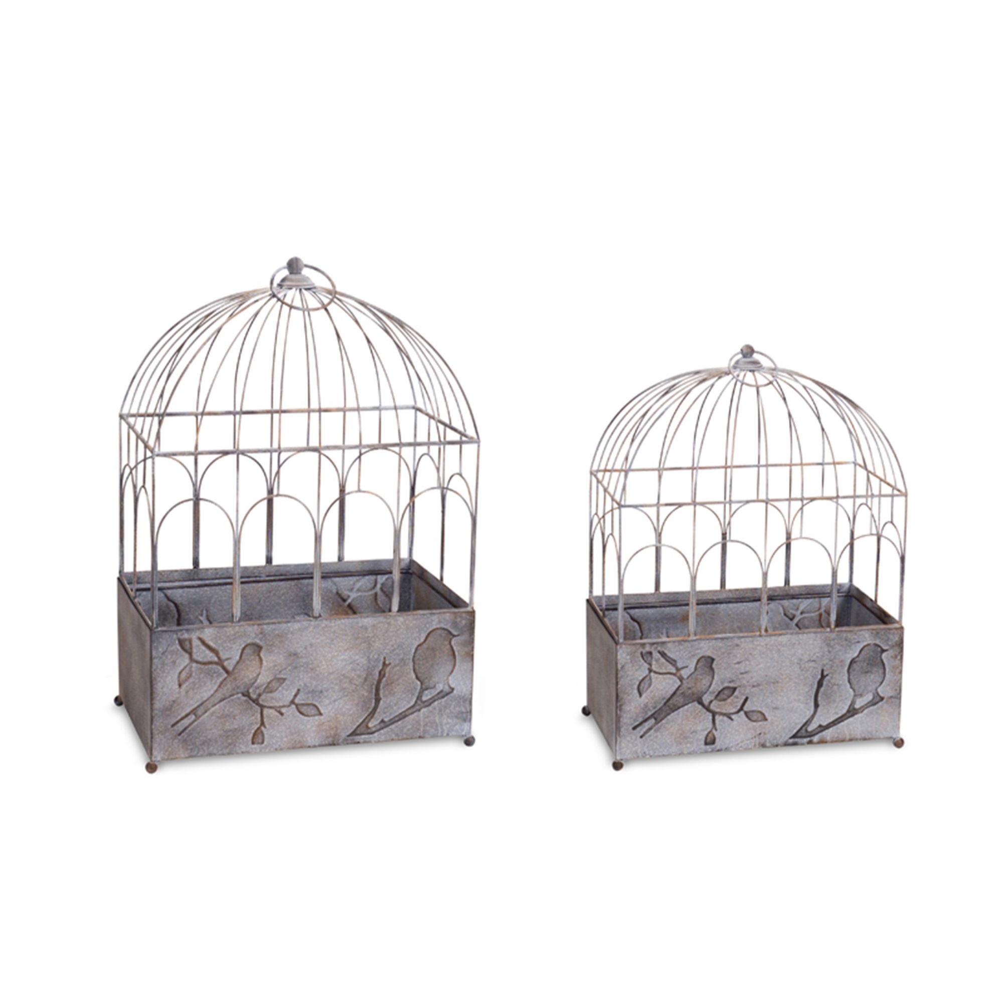 Bird Cage (Set of 2) 22.5"H, 27"H Metal