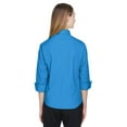thumbnail image 2 of Devon & Jones Dp625W Ladies' Perfect Fit 3/4-Sleeve Stretch Poplin Blouse, 2 of 3