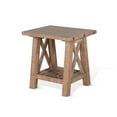 thumbnail image 4 of Anva End Table- Light Brown Mahogany- Shelf- Rectangular 24 Inch, 4 of 5