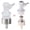 White, variant on Tibvox Homebrew Cornelius Beer Keg Ball Lock Disconnect Dispenser Liquid Gas Connector