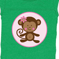 thumbnail image 4 of Inktastic Monkey Girl Girls Baby Bodysuit, 4 of 5