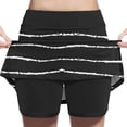 thumbnail image 3 of HomeGardon Back to School Skirts for Girls Girl Skort Fashion Polka Dots Loose High Waist A-line Fake Two Piece Sports Pants Skirt Half Body Skirt, 3 of 7