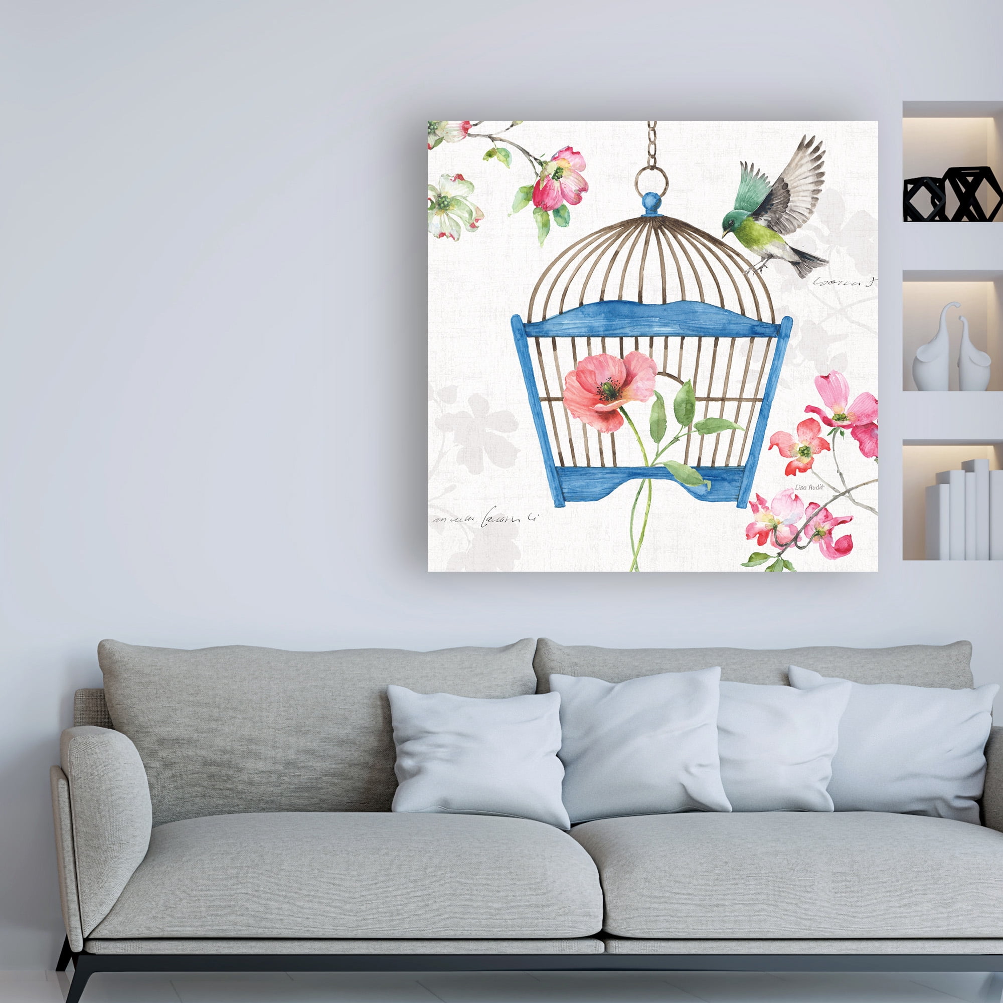 Trademark Fine Art 'Dogwood Garden VIII' Canvas Art by Lisa Audit
