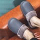 thumbnail image 4 of Zapatos de dormitorio a prueba de agua Amante del hogar Interior y exterior EVA Piso Grueso Invierno Gris oscuro 42-43 jinwen Zapatillas de invierno, 4 of 8