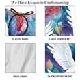 thumbnail image 4 of luoweisi Men's Beach Shorts Quick Dry Swim Trunks with Mesh Lining Peace Dove XL, 4 of 5