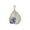 Rose Gold, variant on Kyanite Gemstone Pendant