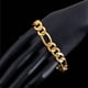 thumbnail image 4 of Pulsera bañada en cobre y oro de 18 quilates adecuada tanto para hombres como para mujeres: una combinación de lo clásico y lo moderno., 4 of 5