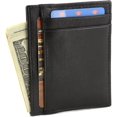 thumbnail image 3 of HAMMER ANVIL Genuine Leather RFID Blocking Front Pocket Minimalist Wallet, 3 of 5