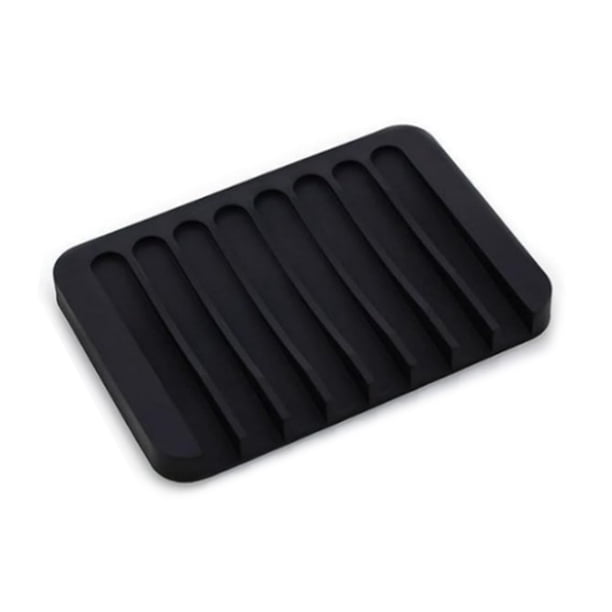 Jabonera autodrenante de silicona, bandeja para jabón con escurridor en cascada, soporte para jabón para baño, ducha, bañera, fregadero de cocina