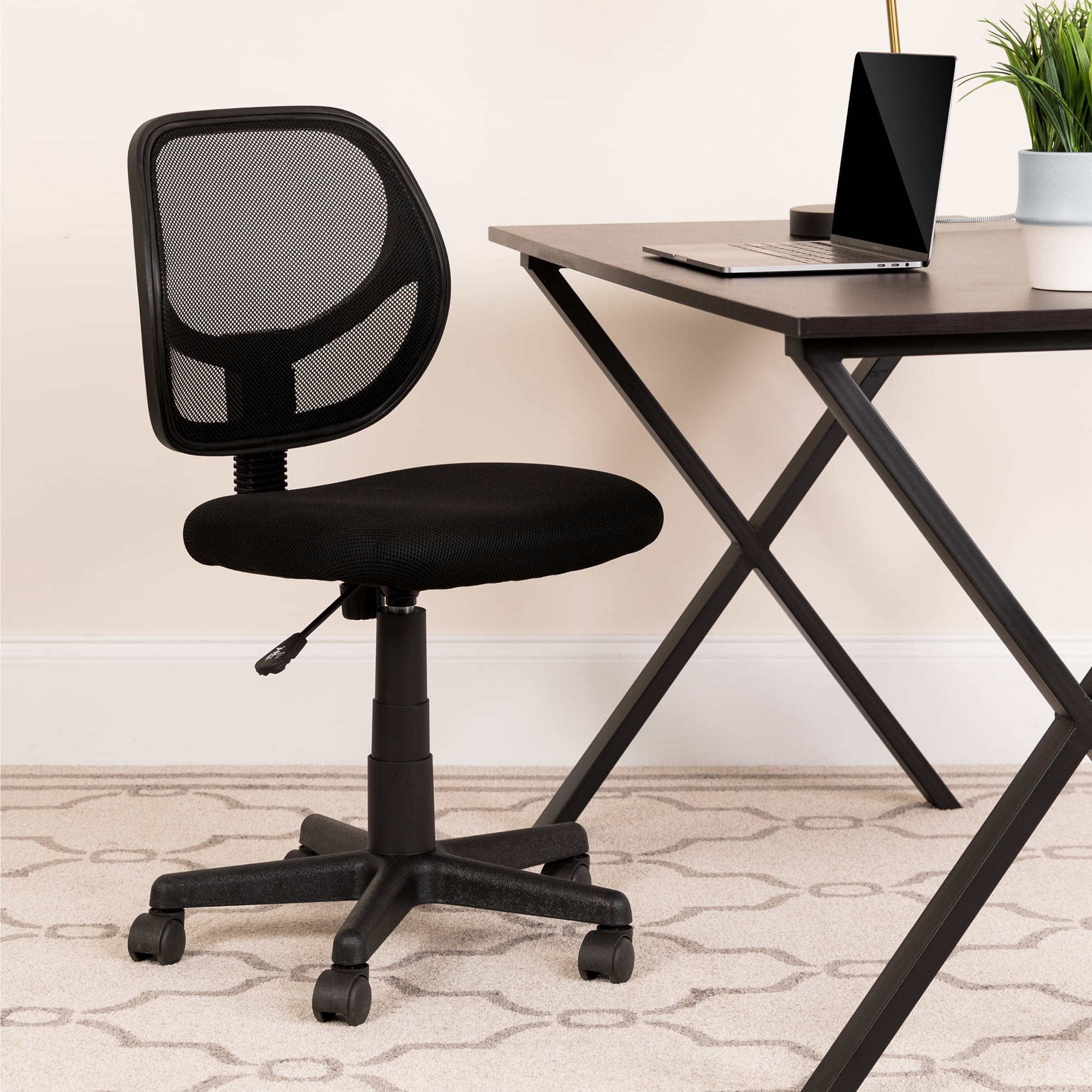 flash furniture low back black product