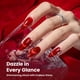 thumbnail image 5 of Set de esmaltes de uñas en gel Beetles Red Cat Eye Sultry Burgundy, 5 of 7