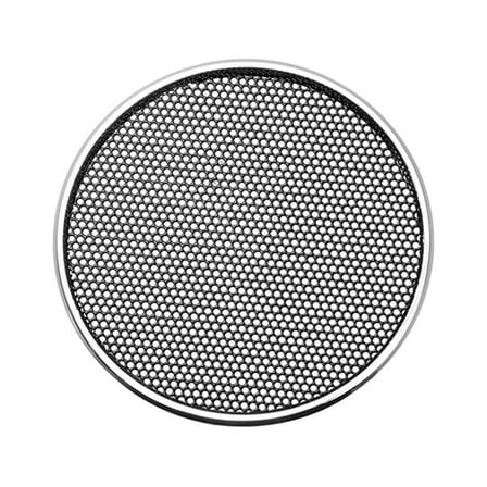 2" Speaker Grill Mesh Decorative Circle Woofer Guard Protector Cover Audio Part Silver