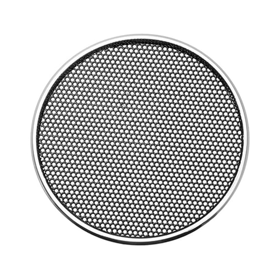 2" Speaker Grill Mesh Decorative Circle Woofer Guard Protector Cover Audio Part Silver
