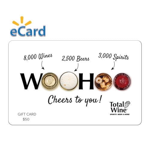 Total Wine 50 Gift Card Email Delivery Walmart Com Walmart Com