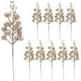 thumbnail image 3 of LEORX 10Pcs Fake Branches for Christmas Tree Foam Winter Event Holiday Decor, 3 of 8