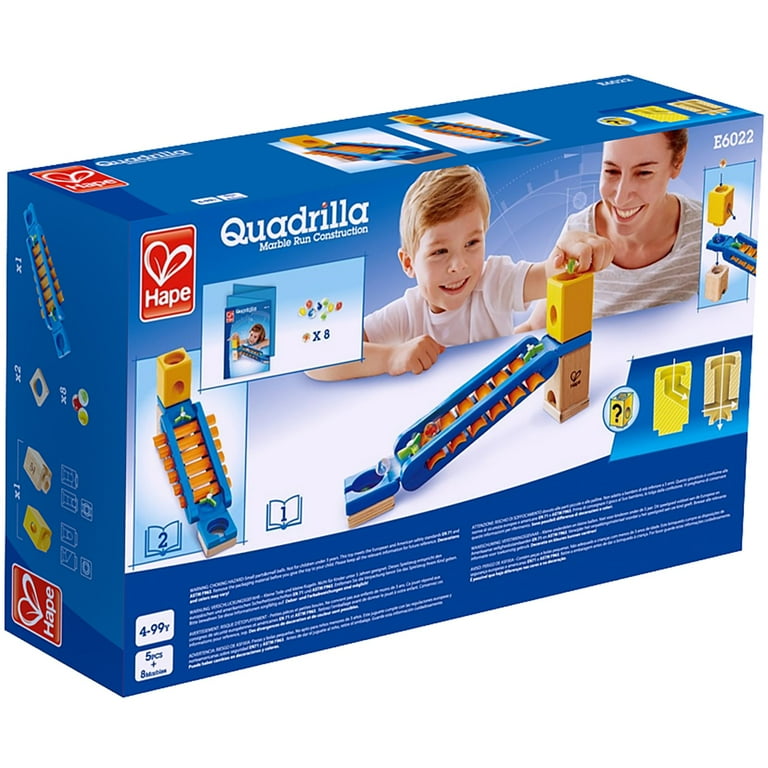Hape: Quadrilla Sonic Playground - 15 pc Wooden Toy Accessory, 6 Blocks, 8 Marbles, 1 Xylophone, For Use With Quadrilla Marbel Runs, Kids Ages 4+ Hape: Quadrilla Sonic Playground - 15 pc Wooden Toy Accessory, 6 Blocks, 8 Marbles, 1 Xylophone, For Use With Quadrilla Marbel Runs, Kids Ages 4+