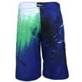 thumbnail image 2 of Men's Board Shorts Sport Beach Swimwear Bathing Suit Slim Fit Trunks (34, 508 Aqua Navy), 2 of 3