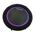 thumbnail image 1 of LEAPS & REBOUNDS 40" Mini Fitness Trampoline & Rebounder Gym Equipment, Purple, 1 of 7