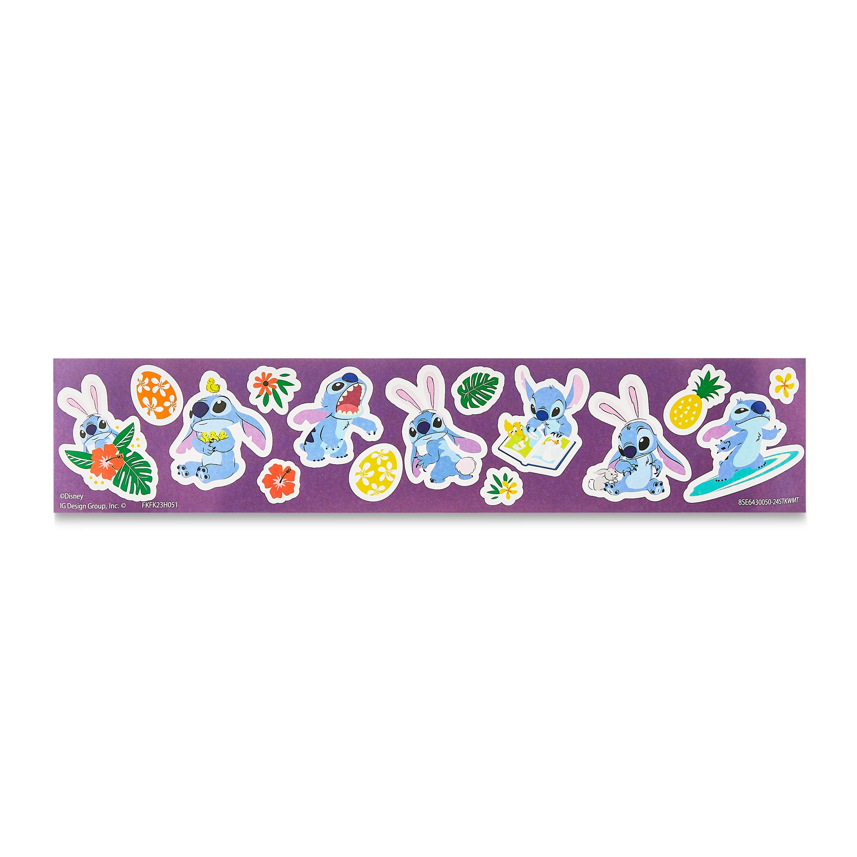 Dudley's Stitch Jumbo Plastic Easter Egg Filled with Stickers and Temporary Tattoos, Egg Hunt