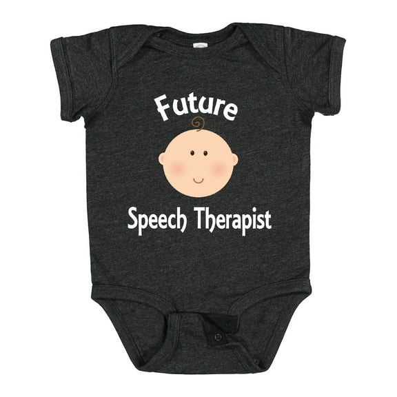 Inktastic Future Speech Therapist Boys or Girls Baby Bodysuit
