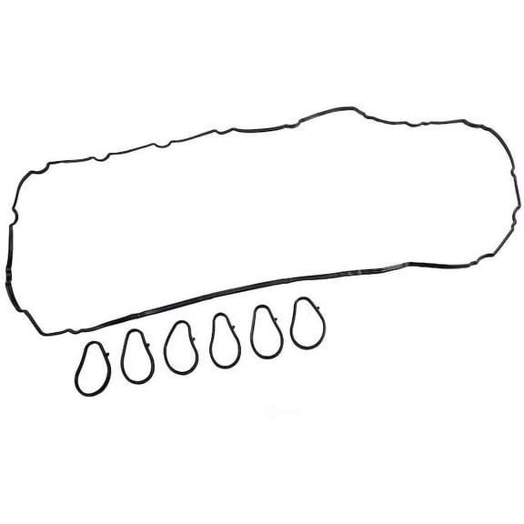 Valve Cover Gasket Set - Compatible with 2006 GMC Envoy XL 4.2L 6-Cylinder LL8 VIN S