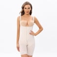 thumbnail image 1 of Faja moldeadora de cuerpo de talla grande, 1 pieza de alta elasticidad, pantalones para levantar la cadera y el vientre, faja moldeadora de cuerpo de encaje, corsé de cintura alta XXL, 1 of 4