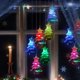thumbnail image 3 of Luz de carillón de viento solar navideña para exteriores, luz LED impermeable con energía solar que cambia de color para patio, jardín y hogar, 3 of 7