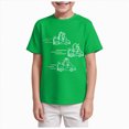 thumbnail image 1 of gdxvjhbj Chandail de Compression Garçons Garçons T-Shirt à Manches Courtes T-Shirts pour Enfants Hauts à Col Rond Chandails de Base Taille 9-10 (Vert, 9-10 Ans), 1 of 4