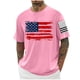 thumbnail image 1 of Tops para hombre, blusas y camisas de cuello redondo y manga corta para hombre, blusas casuales de cuello redondo con estampado de moda para hombre, blusas de cuello redondo y manga corta, camisas par, 1 of 5
