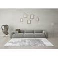 thumbnail image 3 of Ahgly Company Indoor Square Solid Gray Modern Area Rugs, 8' Square, 3 of 4