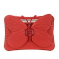 thumbnail image 3 of TECH CIRCLE Shockproof Case for Samsung 12.4" Galaxy Tab S9FE+/S9+/S8+/S7FE/S7 Plus Tablets - Cute Butterfly Hard Case, 360 Degree Rotating Stand, Lightweight Cover for Kids/Boys/Girls, Red, 3 of 6