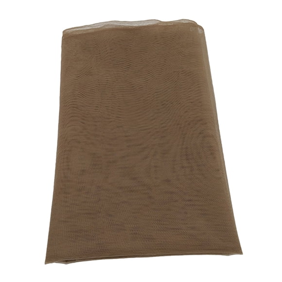 Soidarity Material de tela de red de encaje de 1 yarda para hacer accesorios para el cabello de peluca gris oscuro Cuidado del cabello Gris oscuro