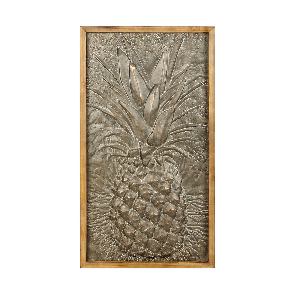 Distressed Pineapple Metal Wall Decor Seasonal & Sweet Accent touch 