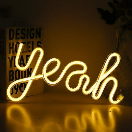 

Led Yeah Neon Lights Bedroom Decoration Night Light