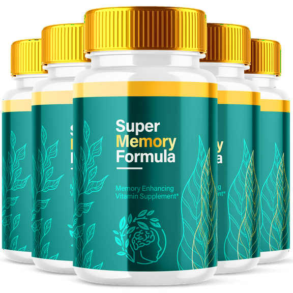 Super Memory Formula Advanced Brain Support Pills All Natural Nootropic Support 300 Capsules