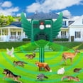 thumbnail image 6 of KingFurt Solar Animal Repeller with Ultrasonic Motion Sensor and LED Lights, Waterproof, 1 Pack, 5.3" x 4.2" x 3.7", 6 of 10