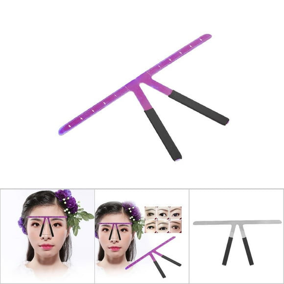 Regla Para Tatuaje De Cejas, Plantilla Para Cejas, Herramienta De Medición De Cejas, Regla Para Cejas, Duradera Para Salón De Belleza Personal