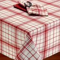 thumbnail image 2 of DII Down Home Plaid Kitchen Tablecloth, 52"x52", 100% Cotton, Multiple Sizes/Shapes, 2 of 2